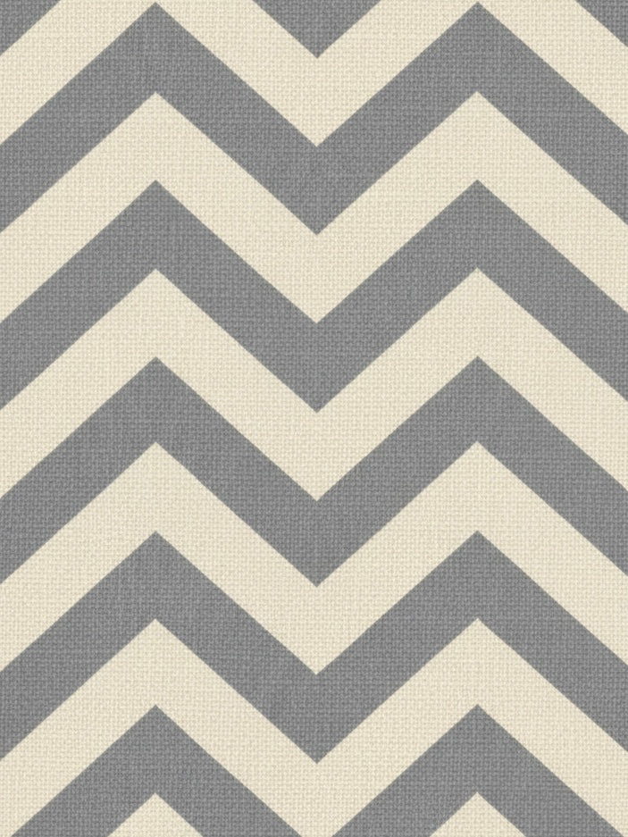 Tovaglia Chevron Grigio con motivo geometrico zigzag neutro per eventi aziendali e ricevimenti minimal chic